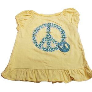 So Jenni peace sign shirt 3T